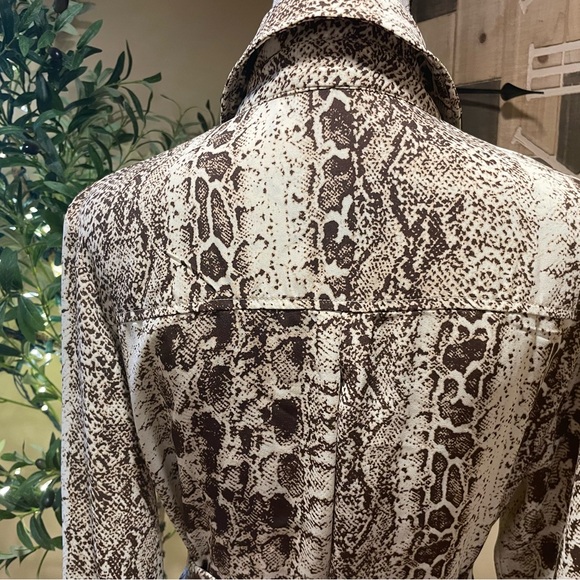 Animal Print 2 Piece set Brown and tan 6-8 - Picture 6 of 16